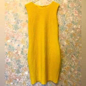 Yellow Calvin Klein dress size 6